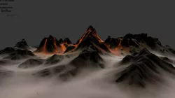 volcano 1 3D model