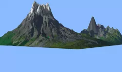 Volcano Mountains  3D model