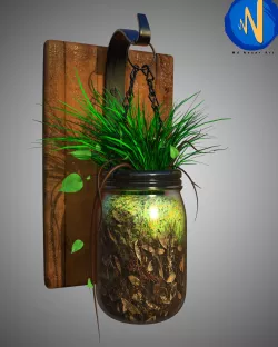 Wall flower pot 3D model