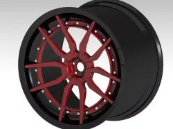 Wheel from 3 parts