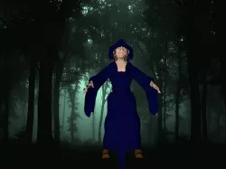 witch 3D model