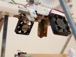 x-carriage two fans for Prusa longboat
