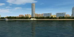 yacht 3D model
