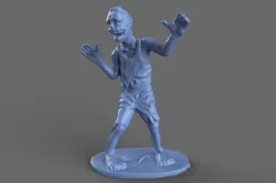 Zombie Standing 3D model