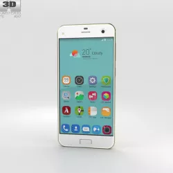 ZTE Blade S7 Lemon Green 3D model