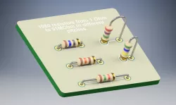 1297 resistors from 1 Ohm to 91MOhm in different pitches.