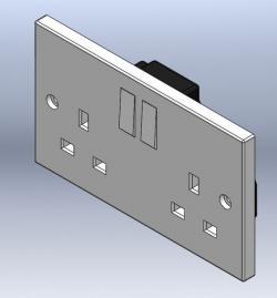 mini gang box for 2 pin socket 3D Models | Page 1 | STLFinder