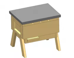 16 Frame Langstroth Horizontal Hive