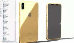 24K Gold Elite iPhone X