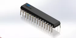 28-Lead Plastic PDIP - ATMEGA328P