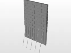 3D carbon fabric