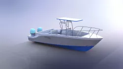 7m Center Console Pleasure Boat
