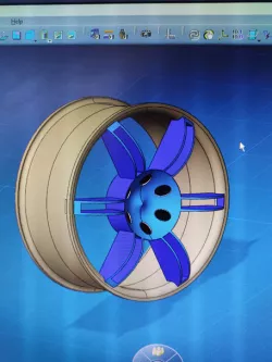 Alloy rim