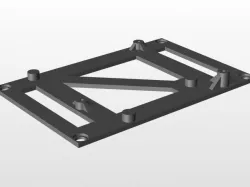Amiga Mean Well RT-50B PSU Mount V1