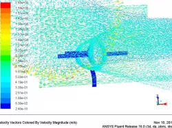 Analysis of air through blood veins.
