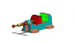 BenchVice Solidworks Model
