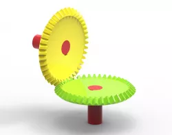 Bevel gear mechanism