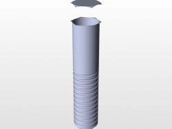 vis-ecrou, 3D CAD Model Library