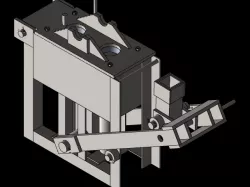 Bricks (interlocking) making machine