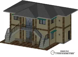 BUILDING DESIGN 2 STOREY