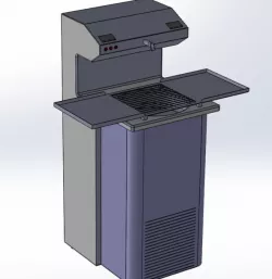 Chocolate tempering machine