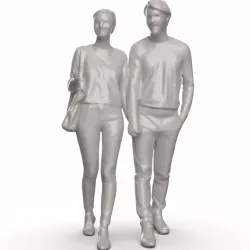 Couple Walking