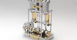 Design and simulation of muncastor Steam Enigne