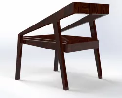 Designed Wooden Chair