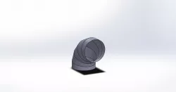 diameter 315 mm sheet elbow