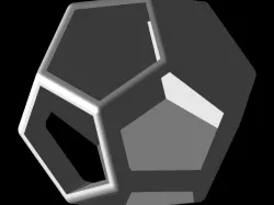 Dodecahedron Planter