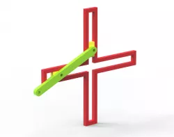 Double slider mechanism