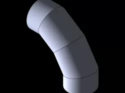 Duct elbow