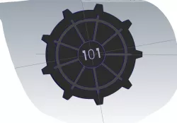 Fallout 3 Vault 101 vault door