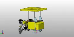 Food cart Side car