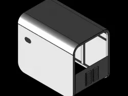 Frame and casing for generator