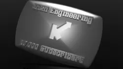 FreeCAD 10,000 Subscribers Play Button