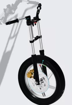 FRONT WHEEL ASSEMBLY