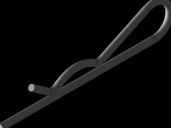 GANTER - GN 1024 Spring cotter pins, Type E with single winding