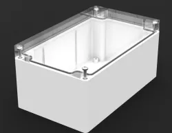 General Purpose Regular Enclosure with Lid Clear