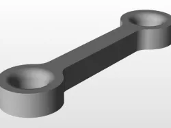 geneva wheel set and small helicopter wing link