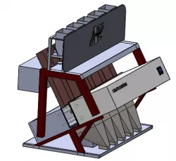 Grain separator with Color and Size