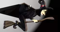 Happy Halloween witch