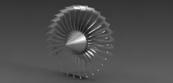 Jet Engine Fan