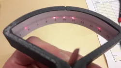 Knife edge angels measurement tool