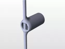 M10 square thread pitch 2.116mm(lead screw nut)