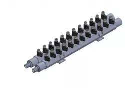 manifold para refrigeração injetora e molde
