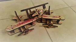 MDF Airplane Toys CNC Laser