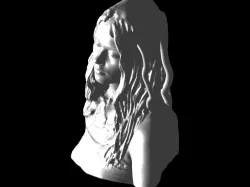 Medusa head 3d scan