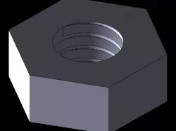 Metric Nuts M1.6 - 3mm