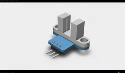 Optical speed sensor